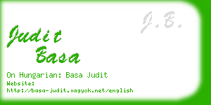 judit basa business card